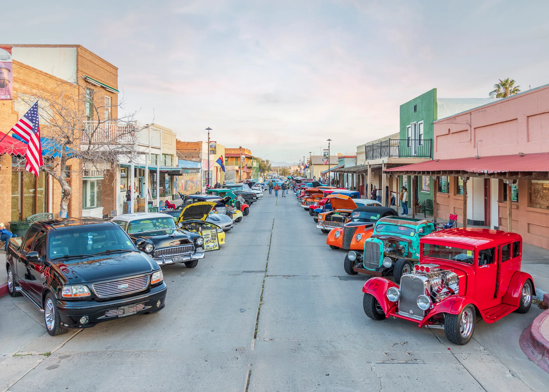 Car show 2023 Florence AZ, vehicles, a fine art photograph by Michael Joseph Baca, Casa de Baca Studios, Florence, Arizona