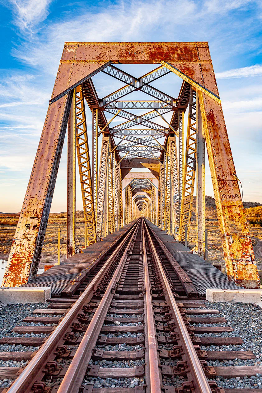 Coolidge Trestles, architecture, a fine art photograph by Janell Evelyn Baca, Casa de Baca Studios, Florence, Arizona