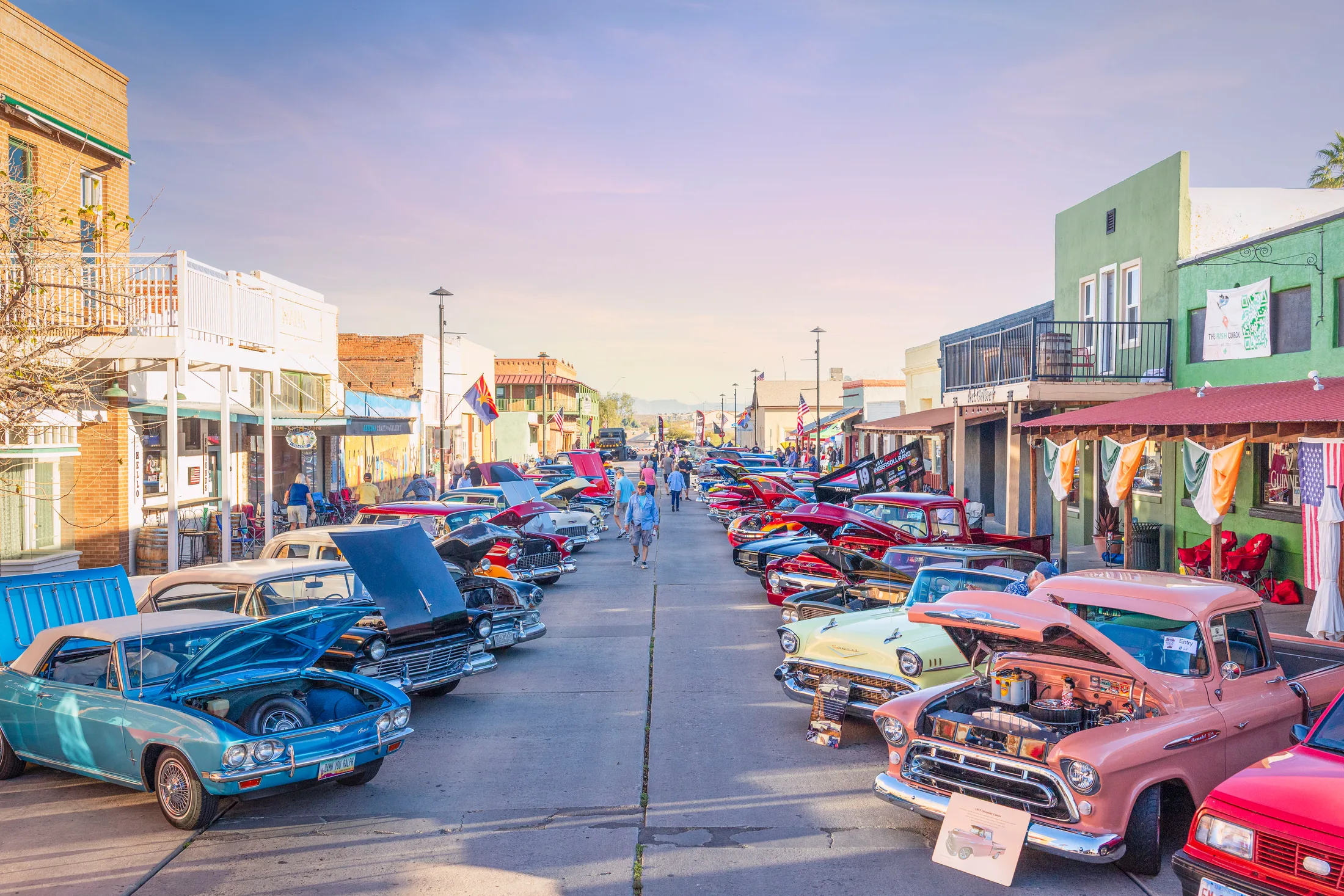 Florence Car Show Florence AZ, vehicles, a fine art photograph by Michael Joseph Baca