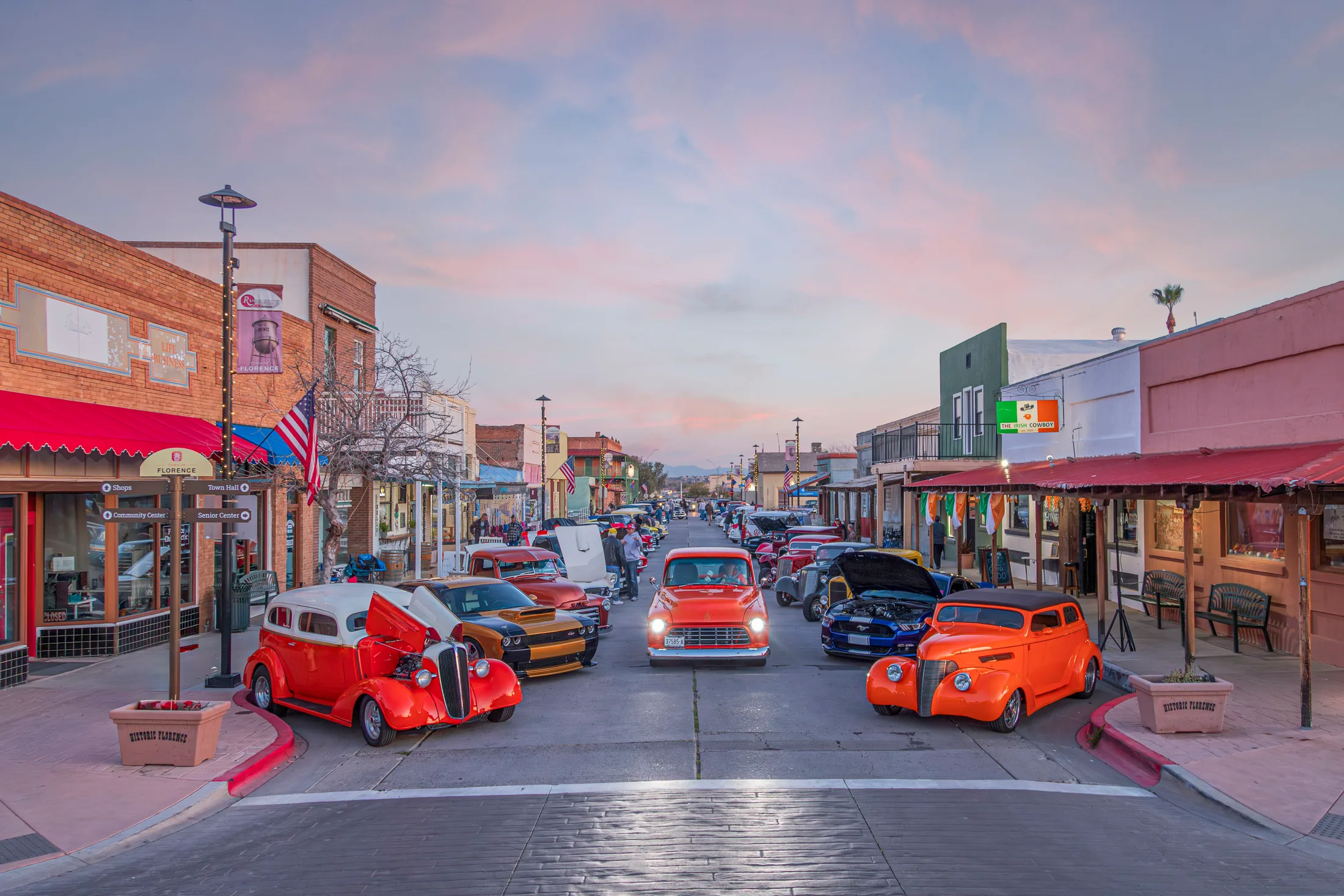 Florence Car Show Florence AZ, vehicles, a fine art photograph by Michael Joseph Baca