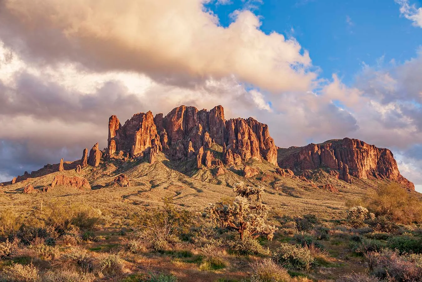 Lost Dutchman State Park, landscape, a fine art photograph by Janell Evelyn Baca, Casa de Baca Studios, Florence, Arizona