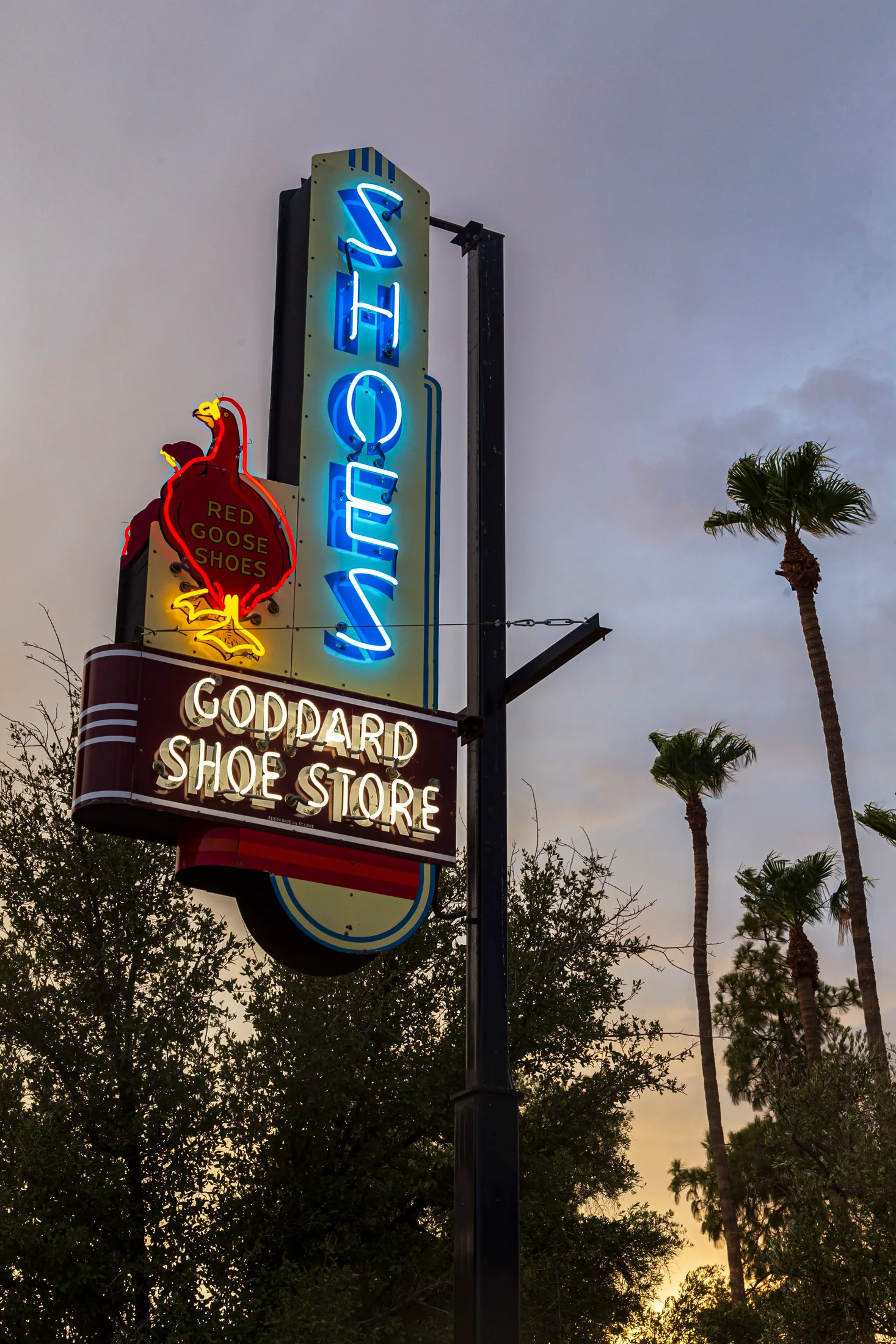 Neon Sign Park Casa Grande AZ, a fine art photograph by Michael Joseph Baca, Casa de Baca Studios, Florence, Arizona