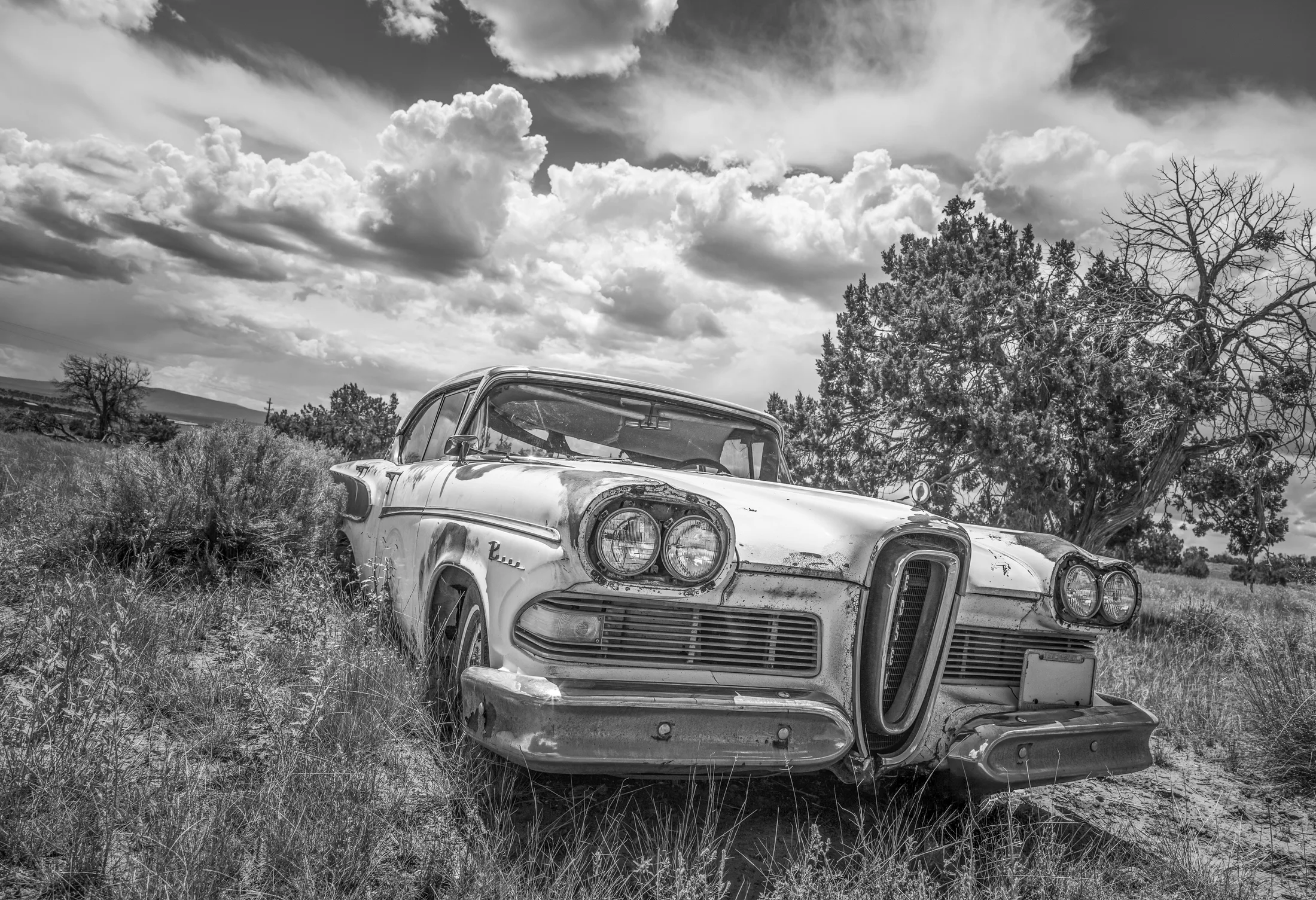New Mexico, vehicles, a fine art photograph by Michael Joseph Baca, Casa de Baca Studios, Florence, Arizona