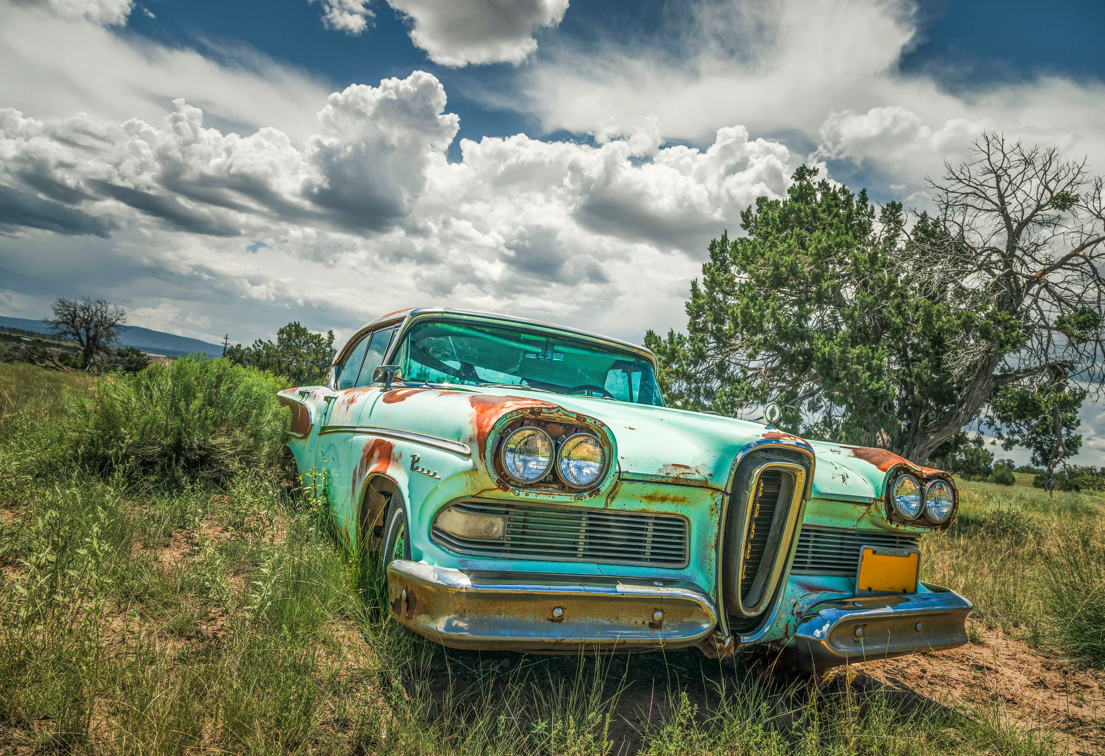 New Mexico Color, vehicles, a fine art photograph by Michael Joseph Baca, Casa de Baca Studios, Florence, Arizona