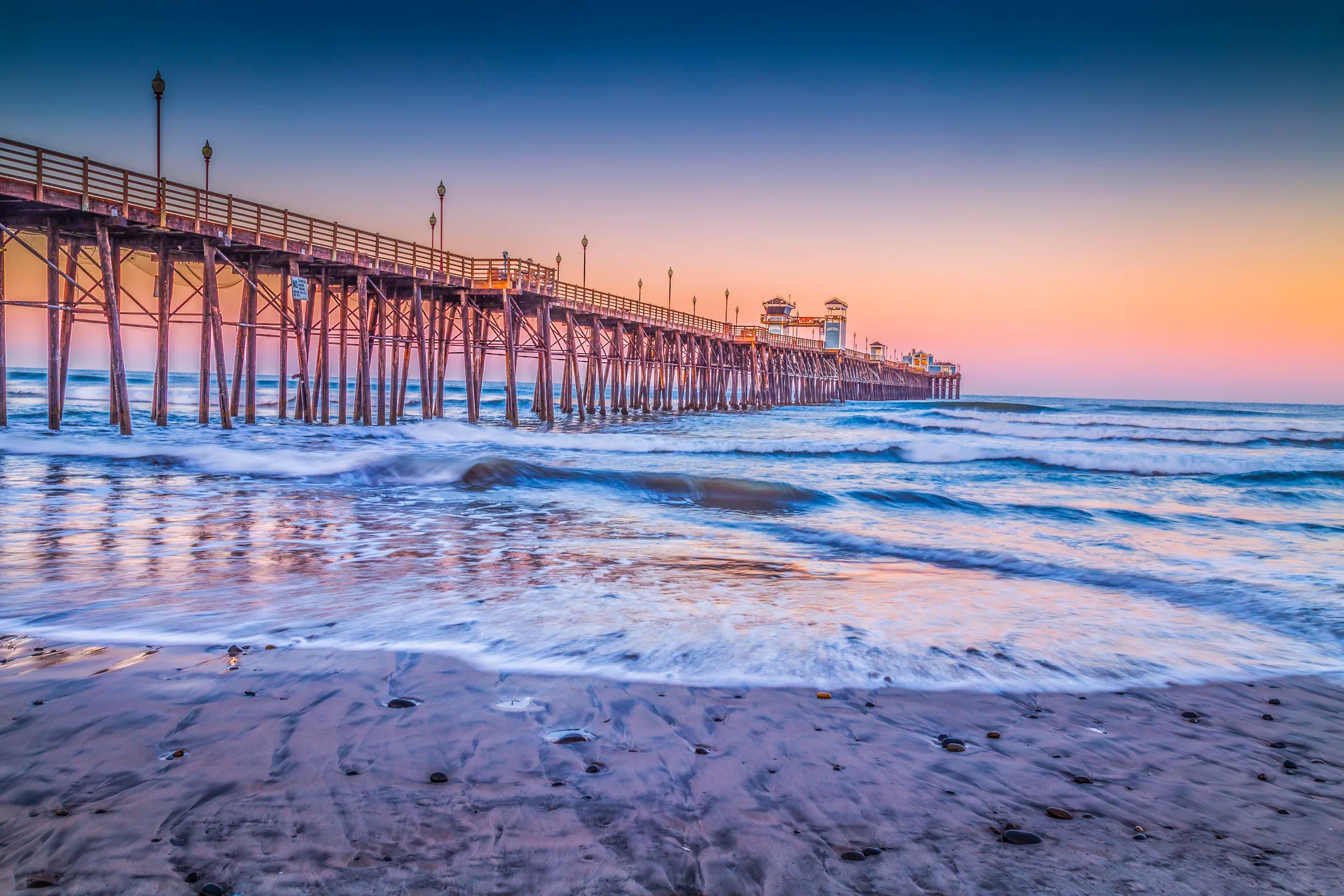 Oceanside CA, a fine art photograph by Michael Joseph Baca, Casa de Baca Studios, Florence, Arizona
