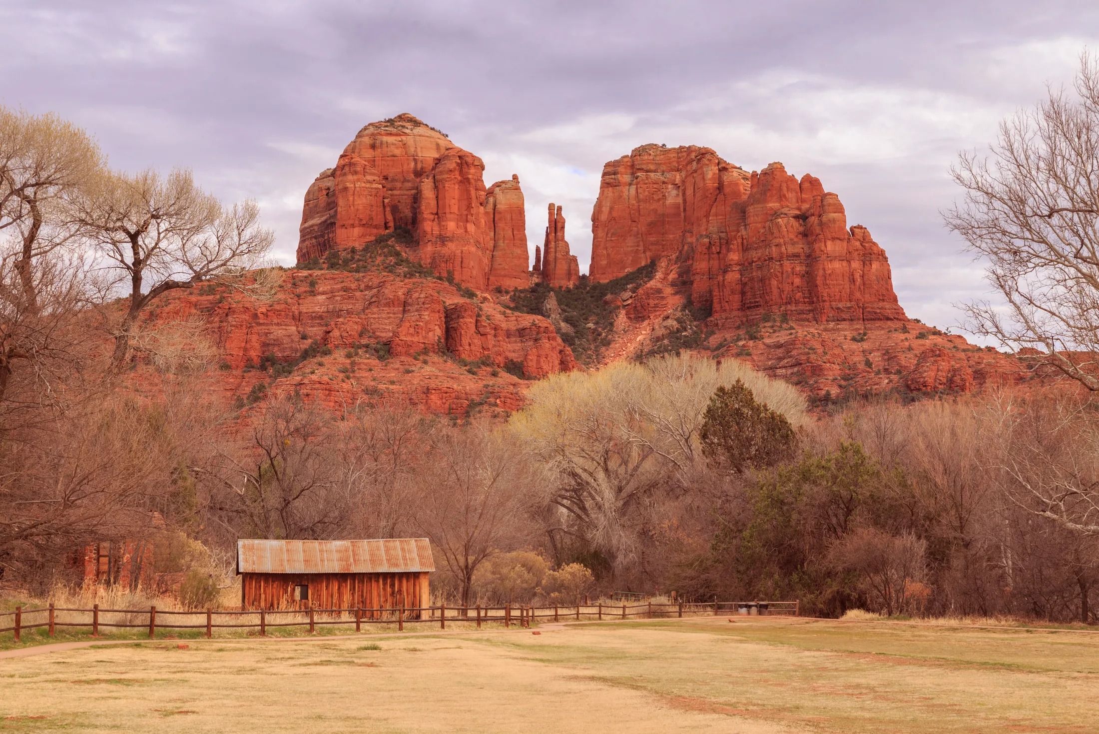 Red Rock State Park Sedona AZ, landscape, a fine art photograph by Michael Joseph Baca