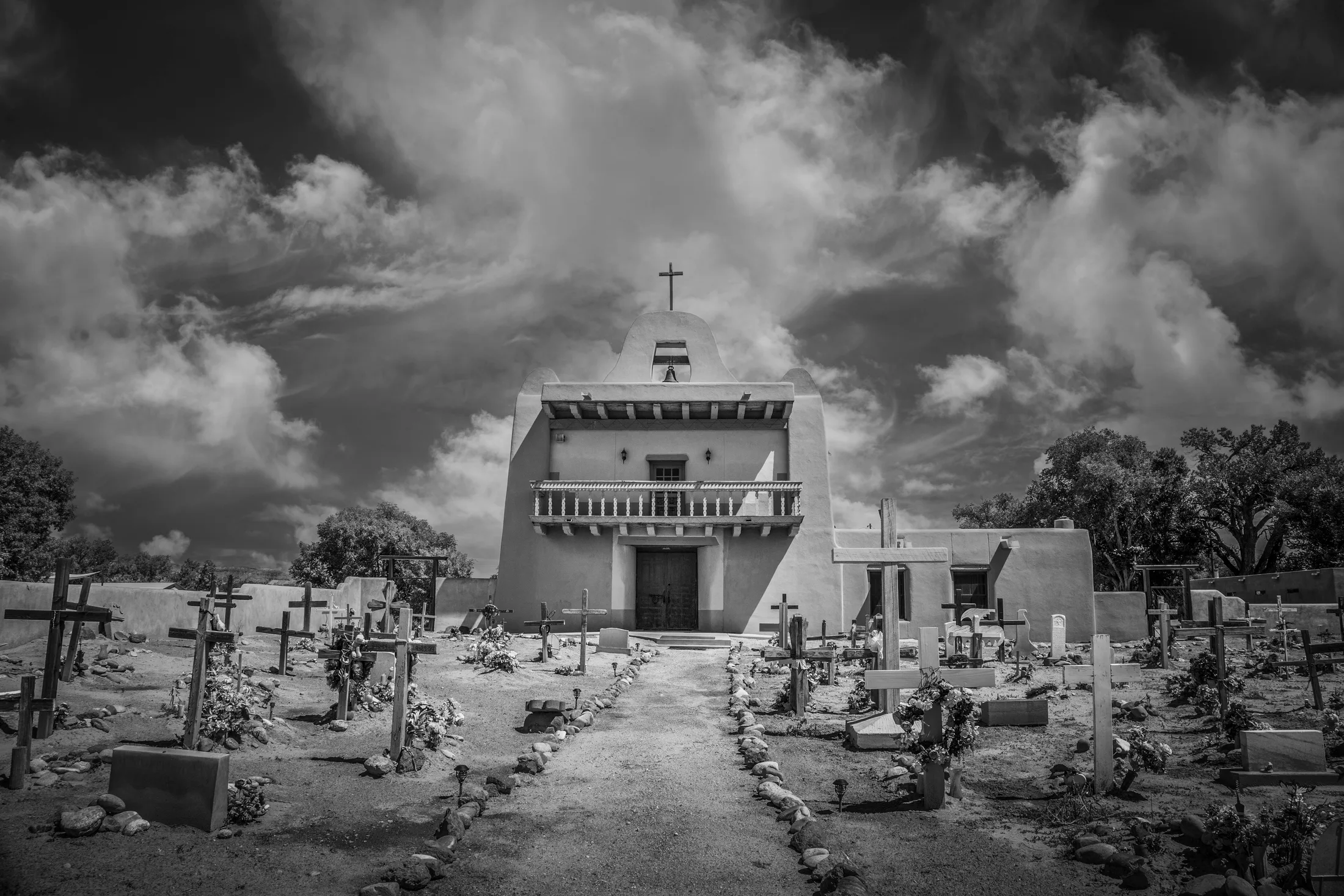 San Ildefonso Pueblo NM, architecture, a fine art photograph by Michael Joseph Baca, Casa de Baca Studios, Florence, Arizona