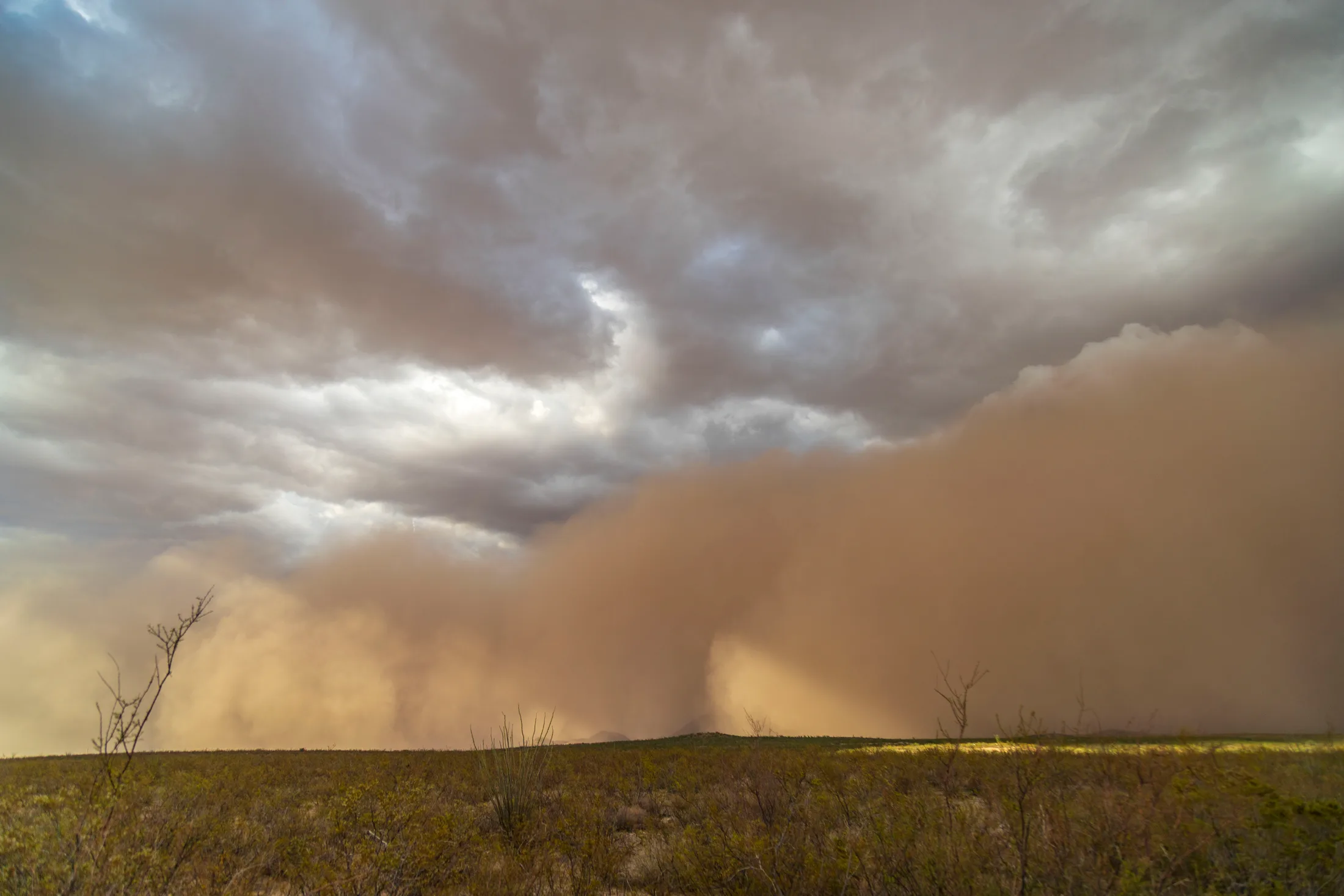 Sierra Vista Arizona, lightning, a fine art photograph by Michael Joseph Baca, Casa de Baca Studios, Florence, Arizona