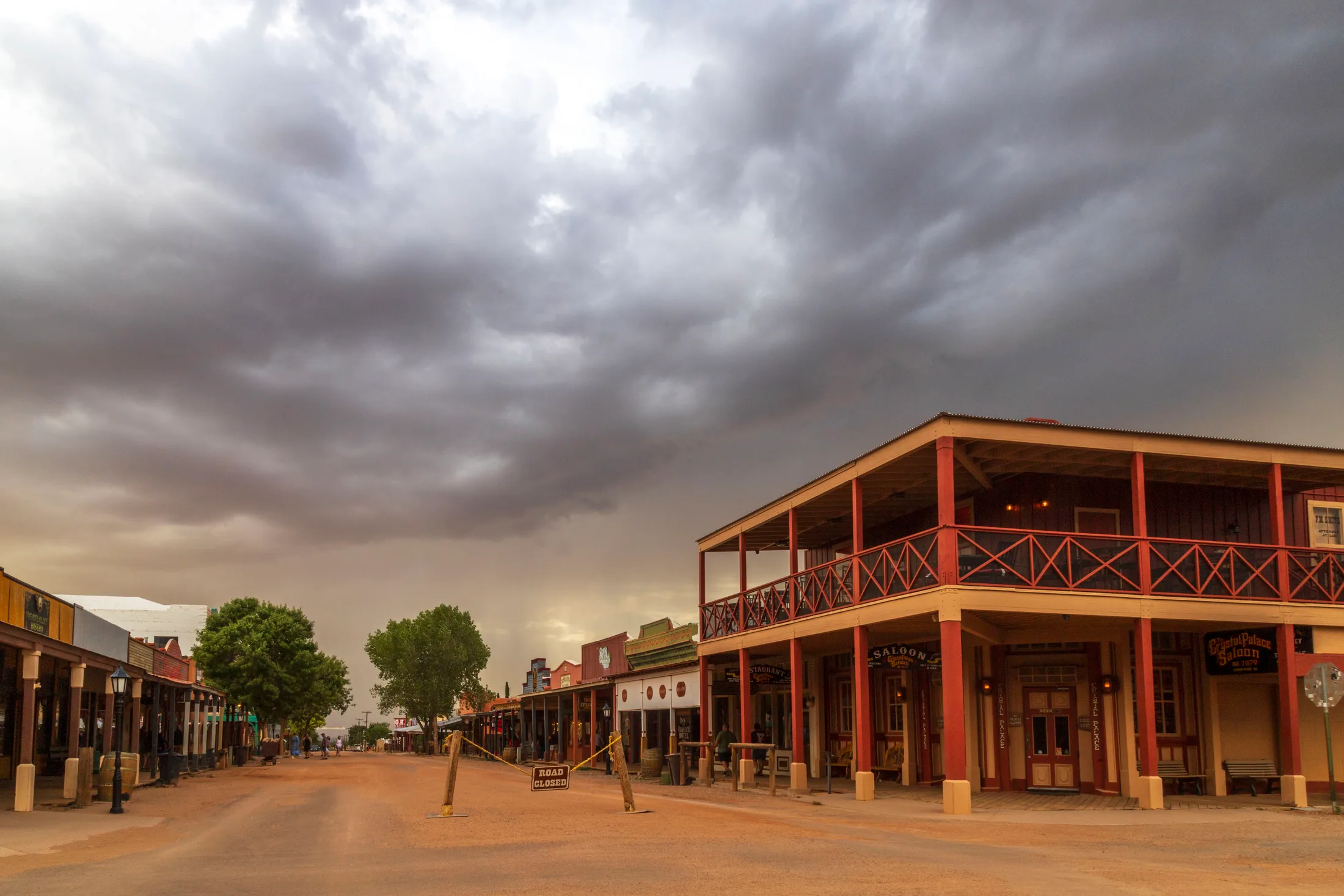 Tombstone Arizona, architecture, a fine art photograph by Michael Joseph Baca, Casa de Baca Studios, Florence, Arizona