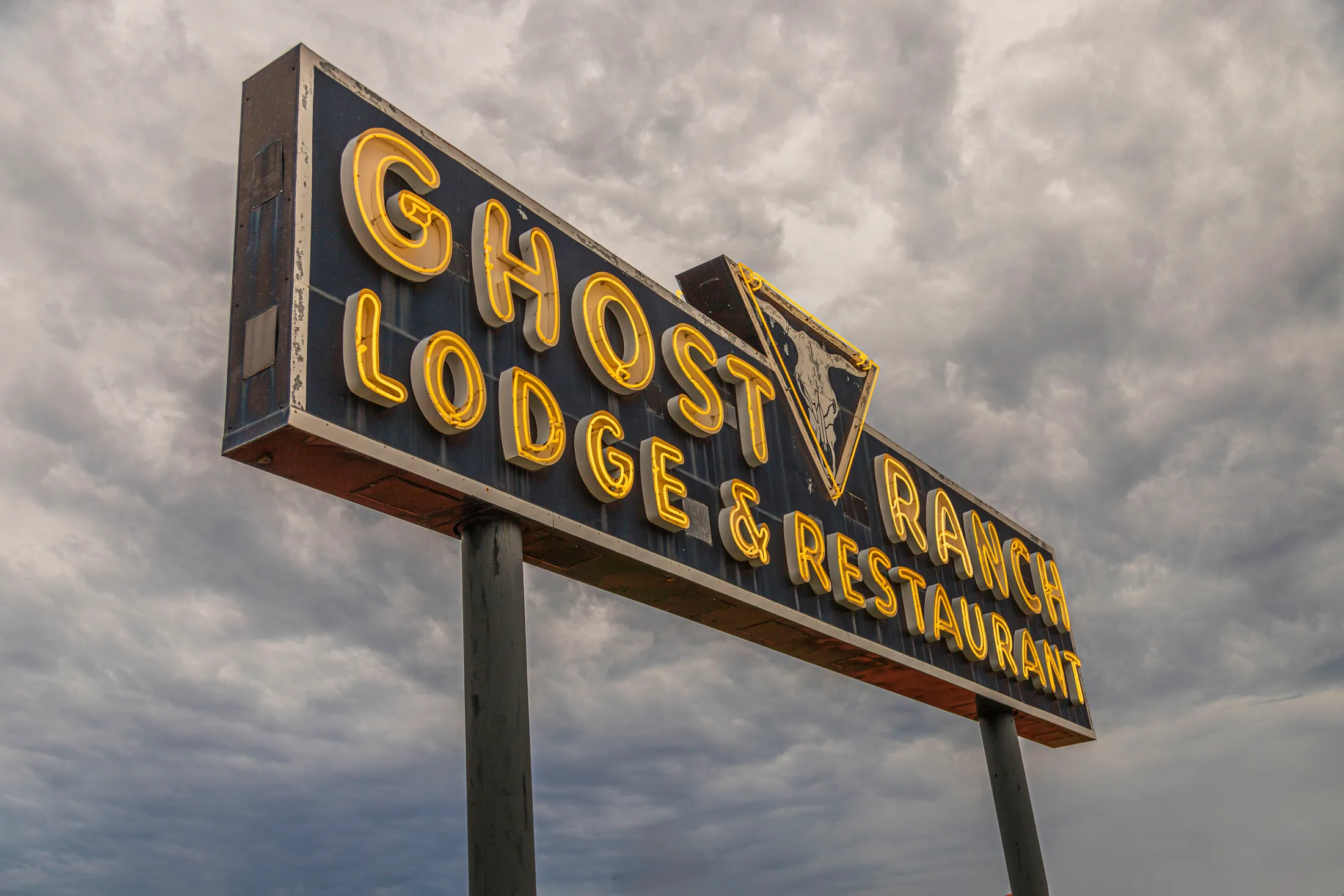 Tucson AZ, neon, a fine art photograph by Michael Joseph Baca, Casa de Baca Studios, Florence, Arizona
